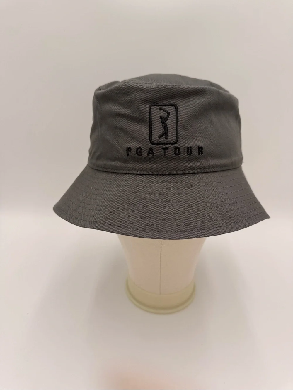 PGA TOUR Reversible Gray Bucket Hat nwt